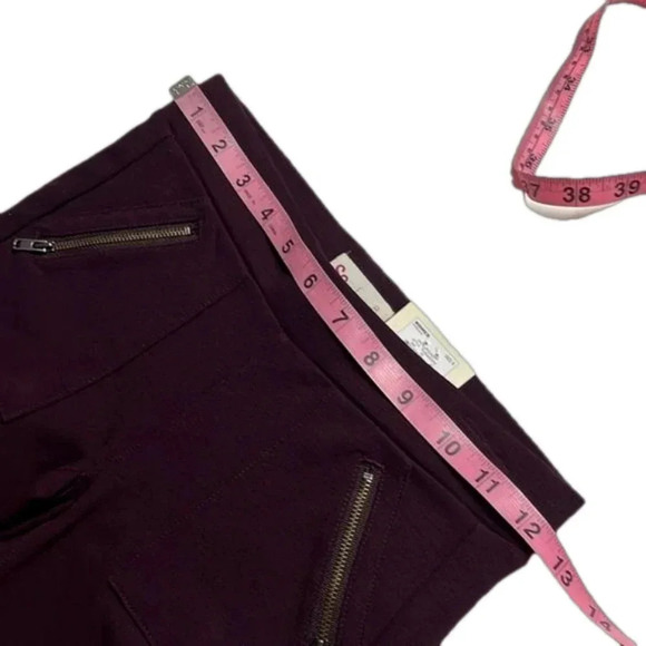 Imperfect NWT girls size 8 ponte pants stretchy front zip pockets back pockets - Picture 5 of 9